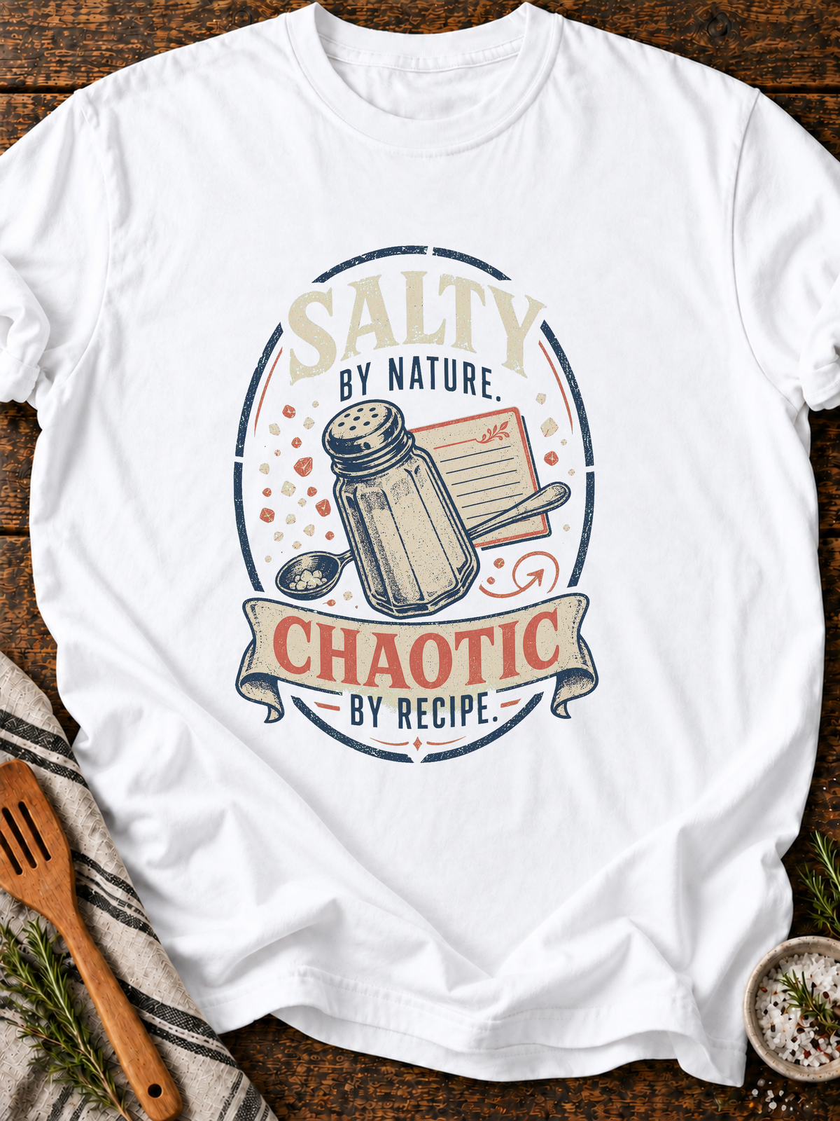 Salty Chaotic T-Shirt - White