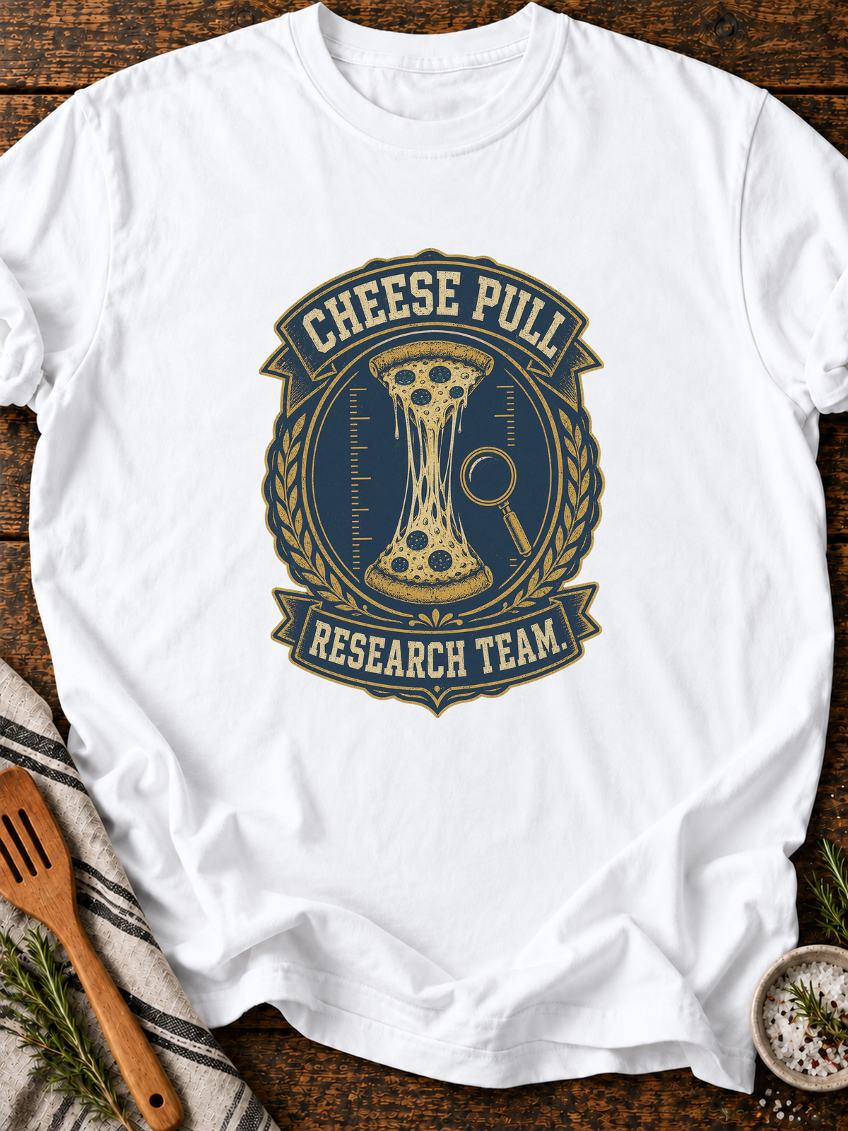 Cheese Pull T-Shirt - White