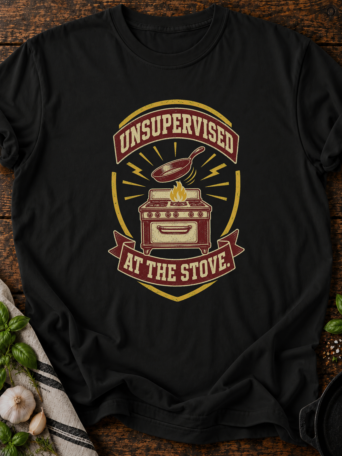 Unsupervised T-Shirt - Black