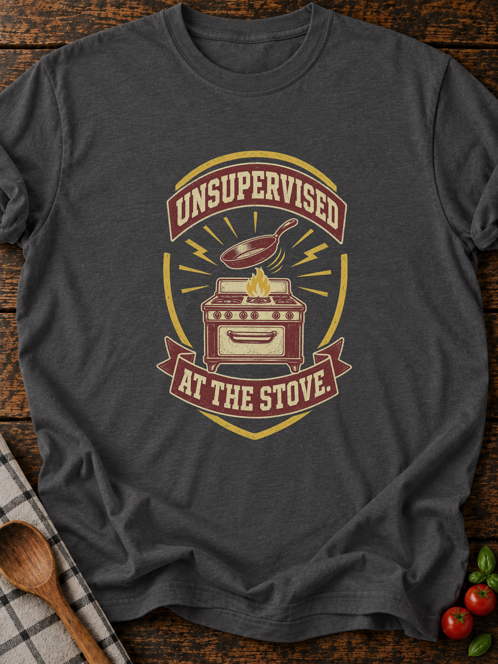 Unsupervised T-Shirt - Dark Heather
