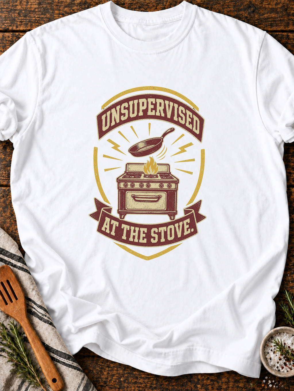 Unsupervised T-Shirt - White