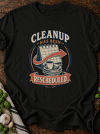 Cleanup Rescheduled T-Shirt - Black