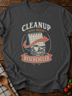 Cleanup Rescheduled T-Shirt - Dark Heather