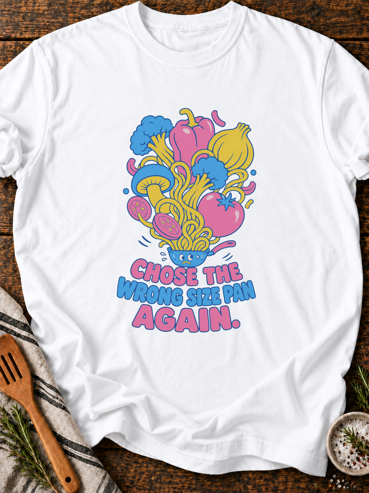 Wrong Pan T-Shirt - White