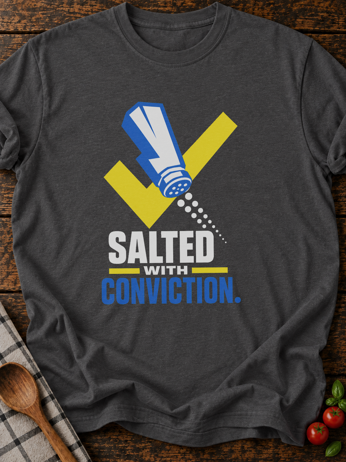 Salted Conviction T-Shirt - Dark Heather