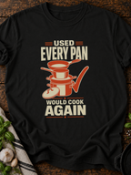 Used Every Pan T-Shirt - Black