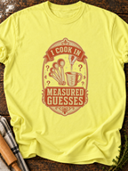 Measured Guesses T-Shirt - Cornsilk