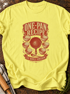 One Pan Six Bowls T-Shirt - Cornsilk
