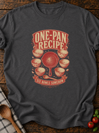 One Pan Six Bowls T-Shirt - Dark Heather