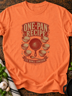 One Pan Six Bowls T-Shirt - Heather Orange