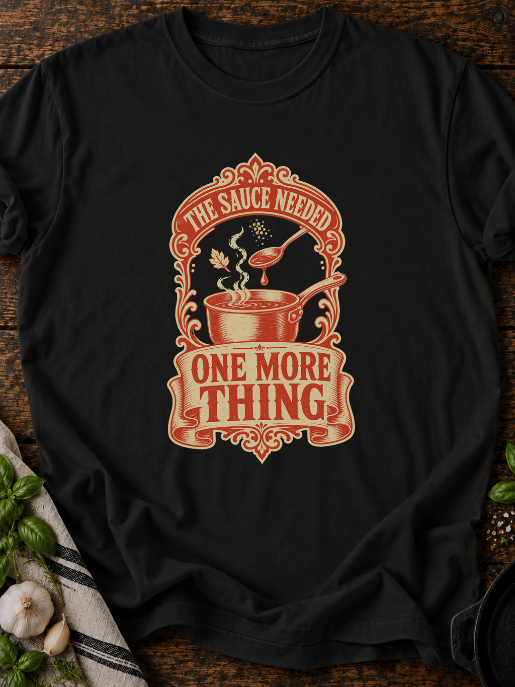 Sauce One More Thing T-Shirt - Black