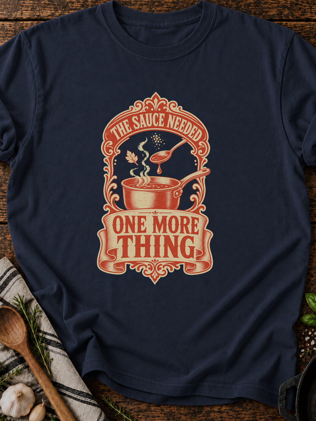 Sauce One More Thing T-Shirt - Navy