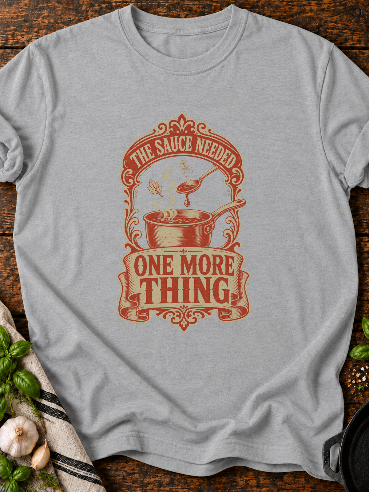 Sauce One More Thing T-Shirt - Sport Grey
