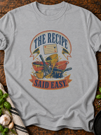 Recipe Easy T-Shirt - Sport Grey