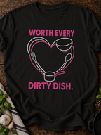 Worth Dirty Heart T-Shirt - Black