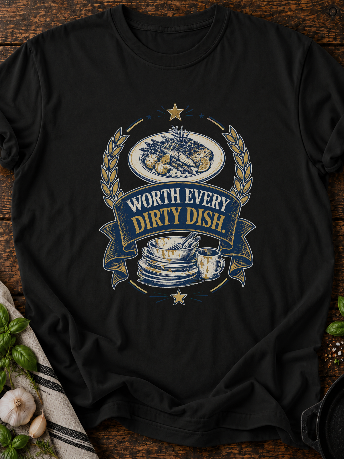 Worth Dirty T-Shirt - Black