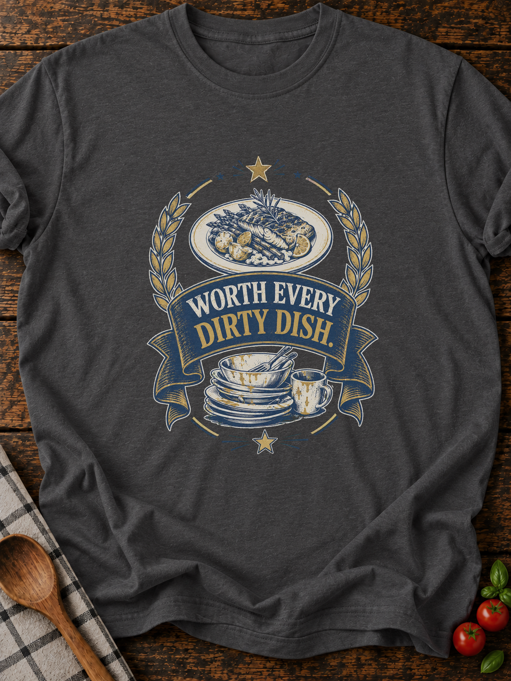 Worth Dirty T-Shirt - Dark Heather