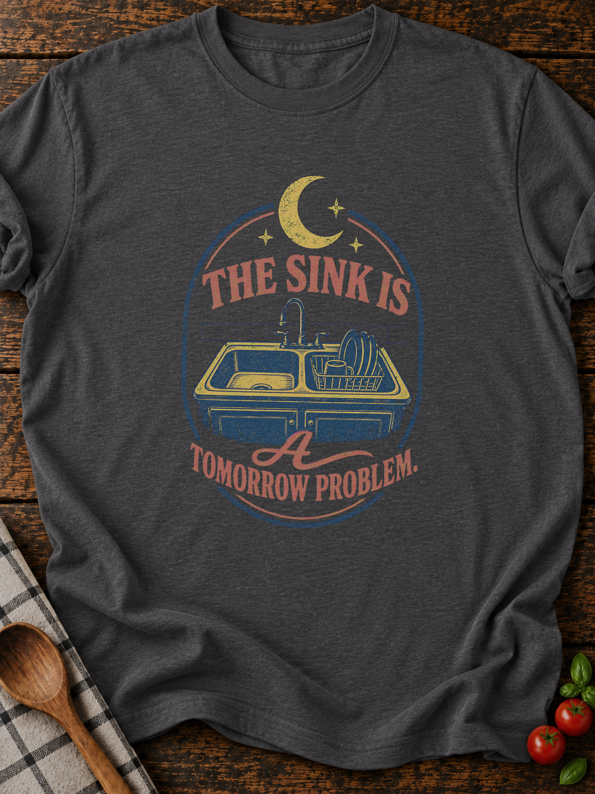 Sink Tomorrow T-Shirt - Dark Heather
