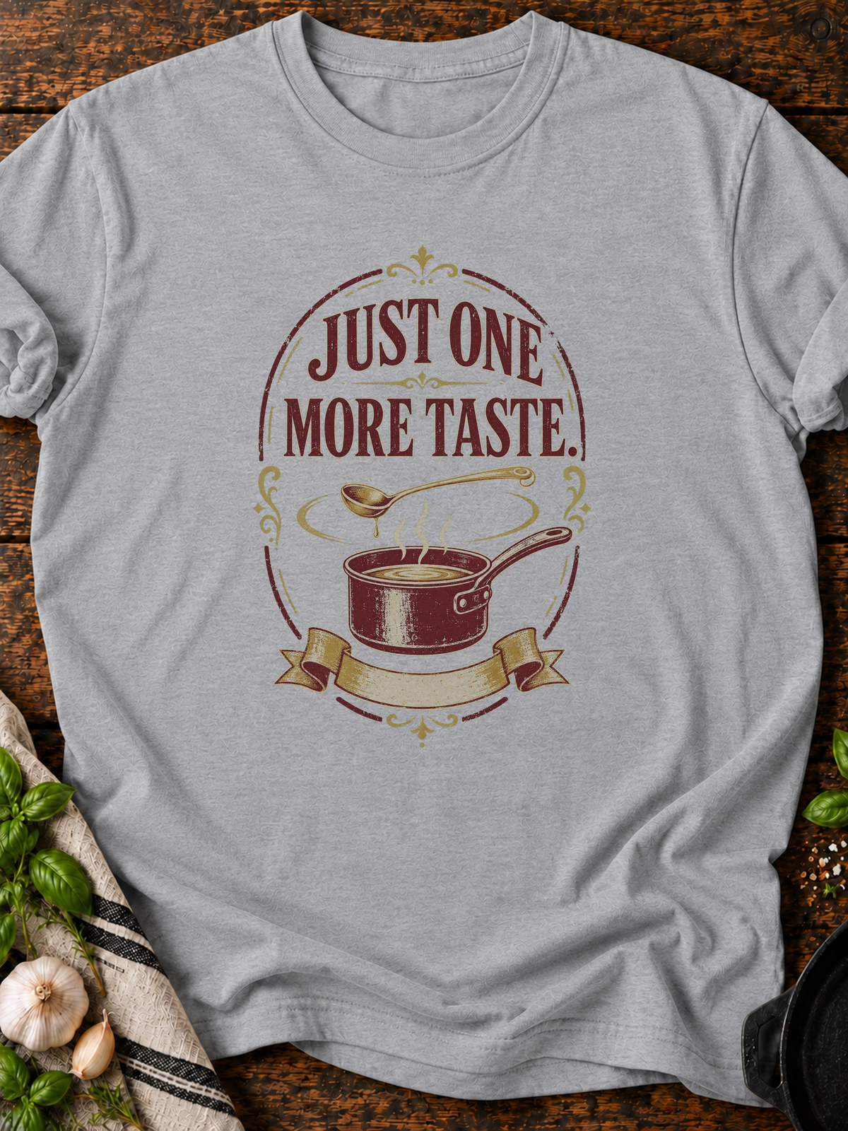 One More Taste T-Shirt - Sport Grey