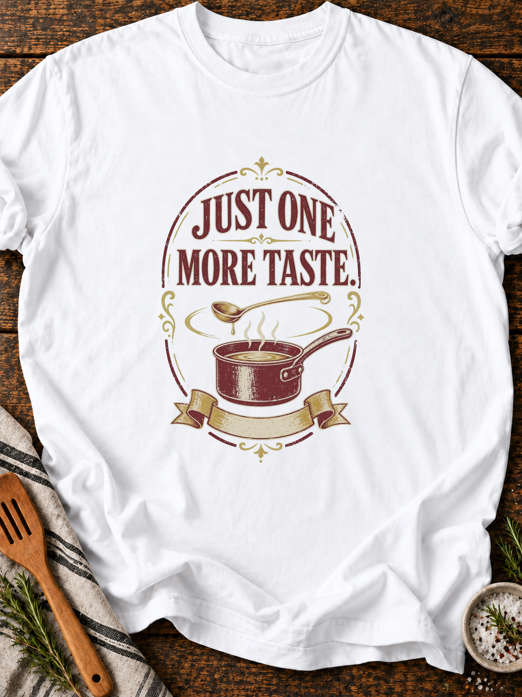 One More Taste T-Shirt - White