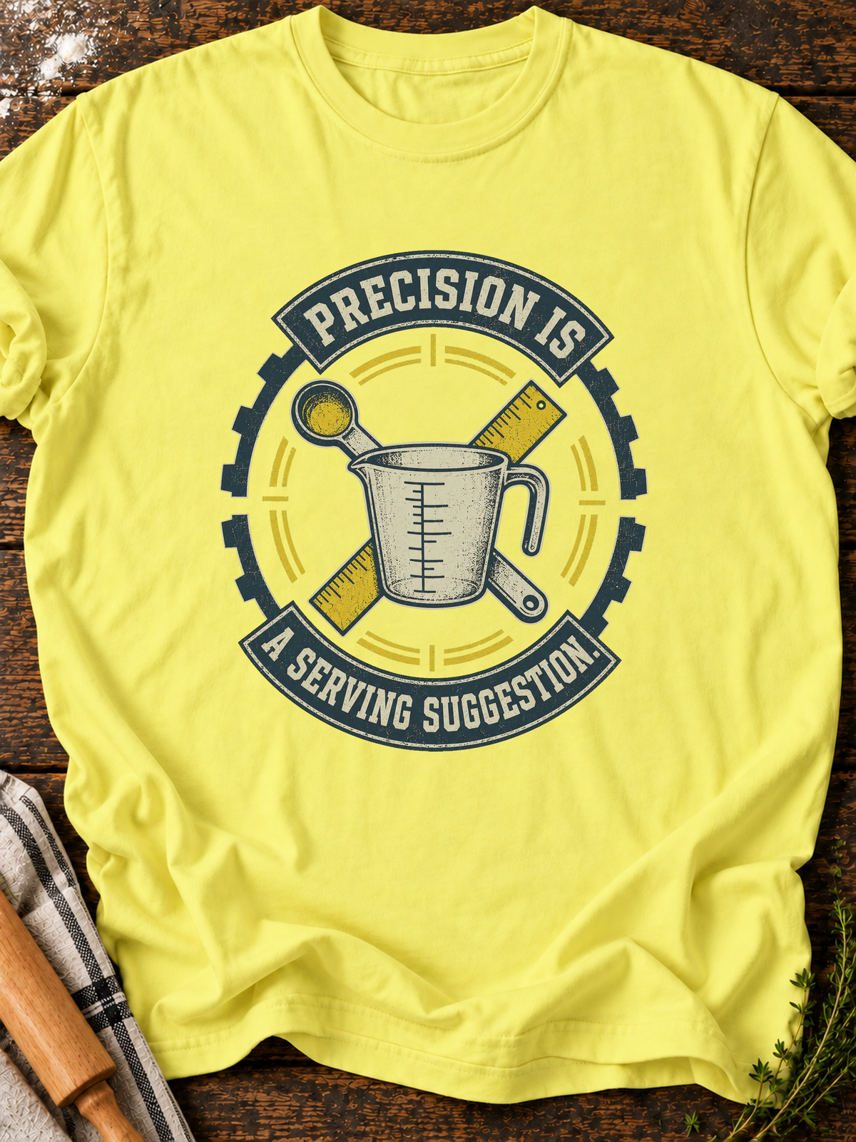 Precision T-Shirt - Cornsilk