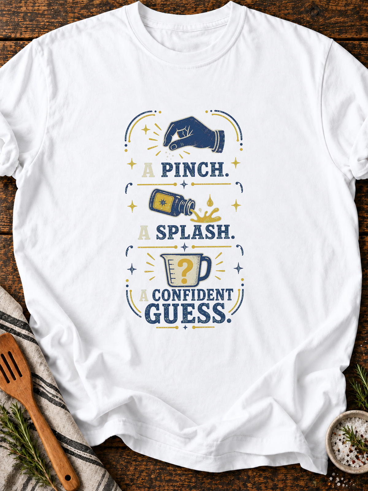 Pinch Splash T-Shirt - White