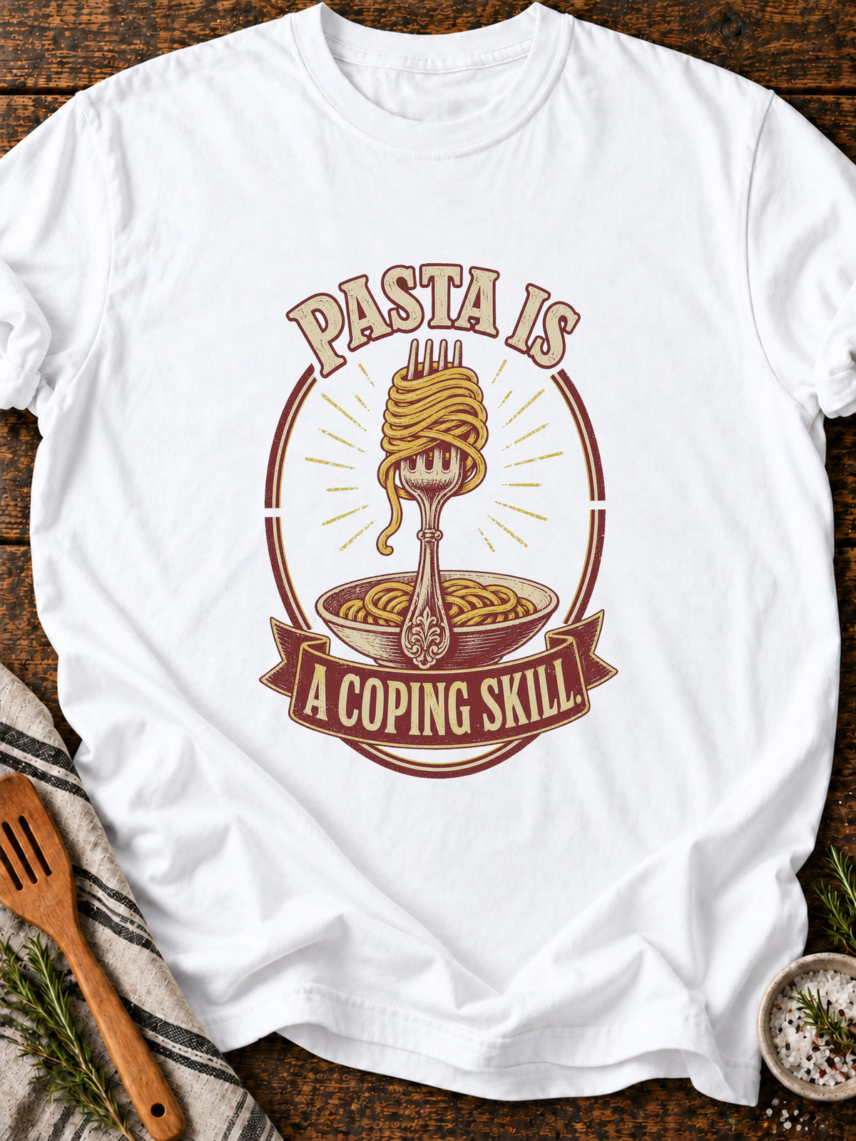 Pasta Coping T-Shirt - White