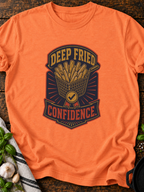 Deep Fried Confidence T-Shirt - Heather Orange