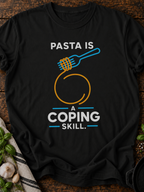Pasta Coping Minimal T-Shirt - Black