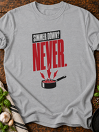 Simmer Never T-Shirt - Sport Grey
