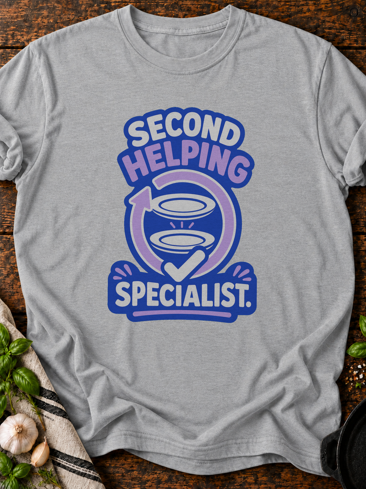 Second Helping T-Shirt - Sport Grey