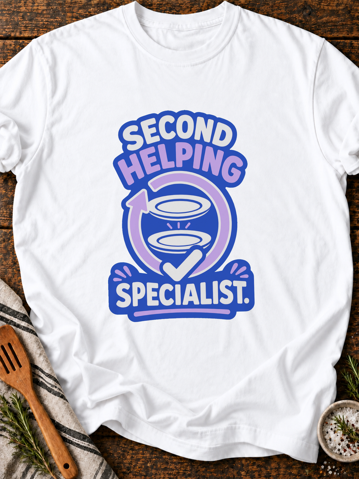 Second Helping T-Shirt - White