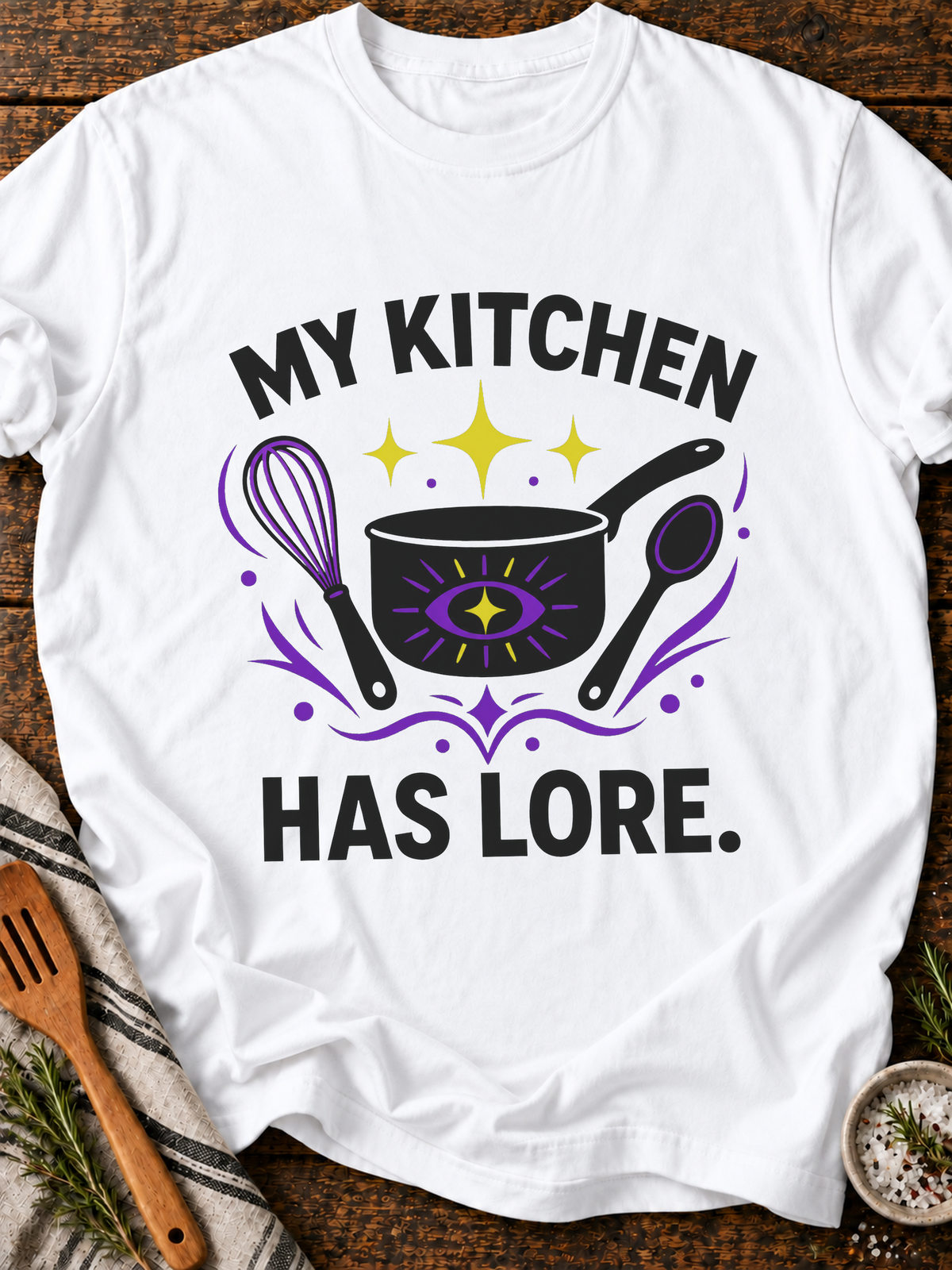Kitchen Lore T-Shirt - White