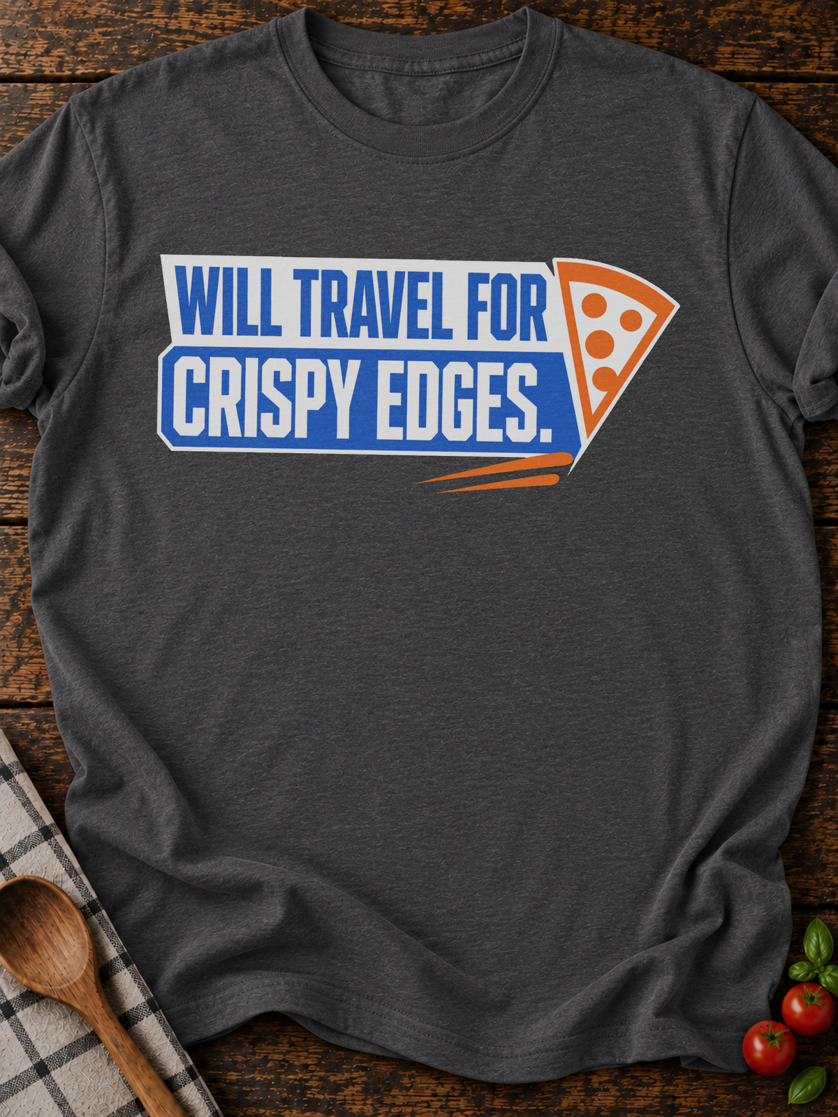 Travel Crispy T-Shirt - Dark Heather