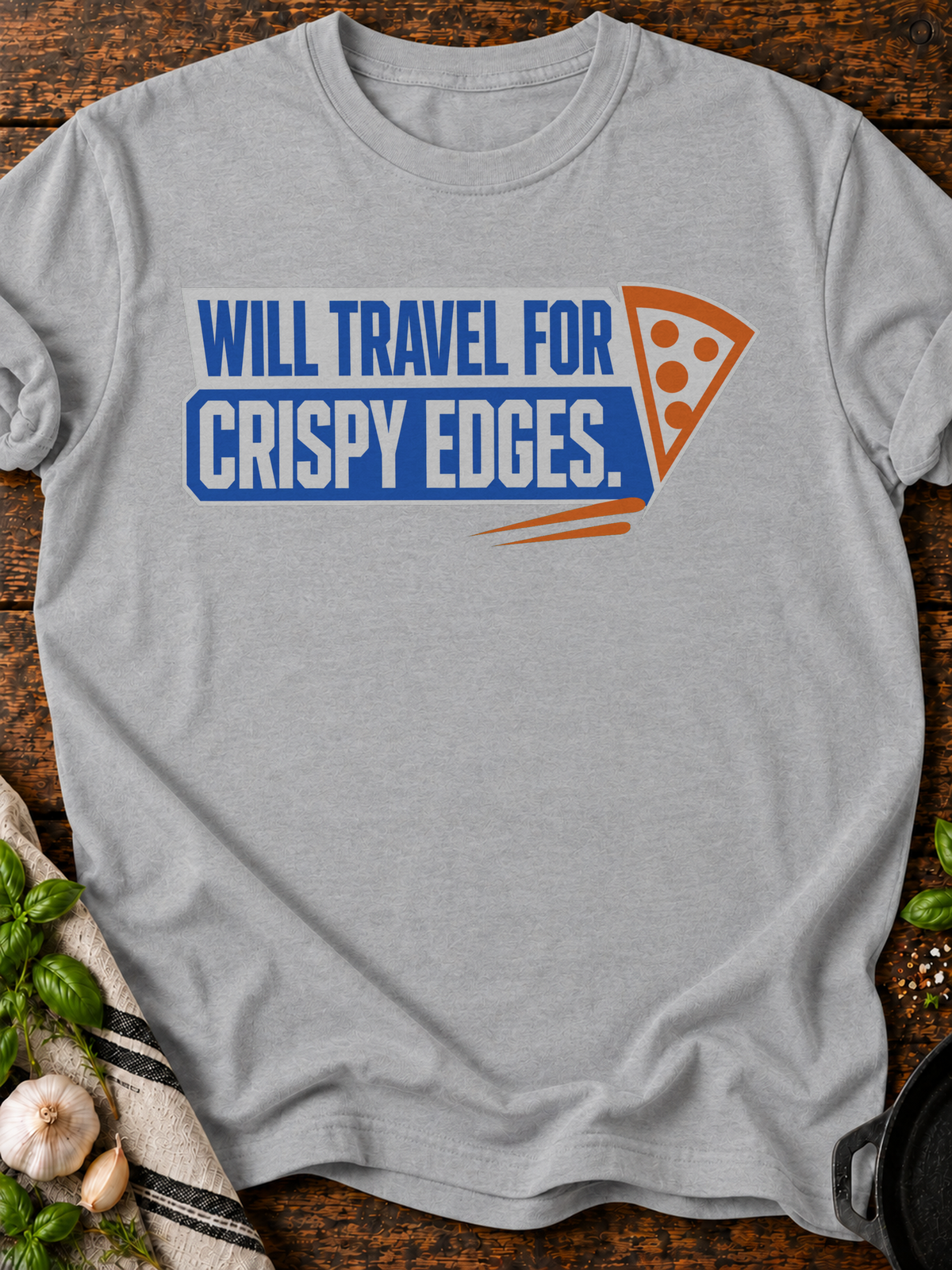 Travel Crispy T-Shirt - Sport Grey