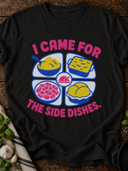 Side Dishes T-Shirt - Black