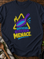 Kitchen Menace T-Shirt - Navy