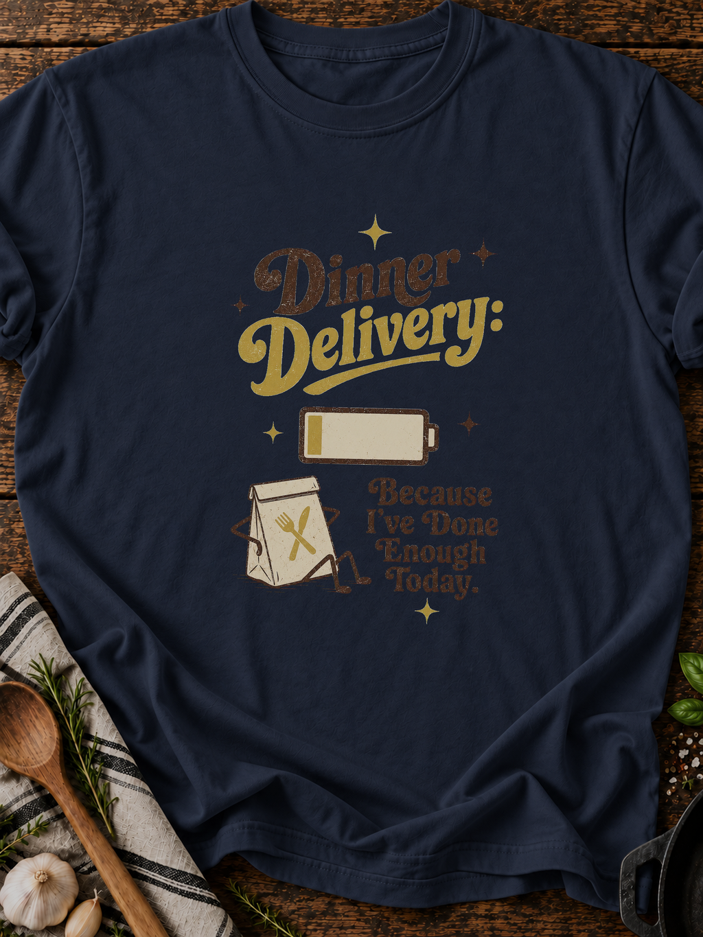 Done Enough Today T-Shirt - Navy