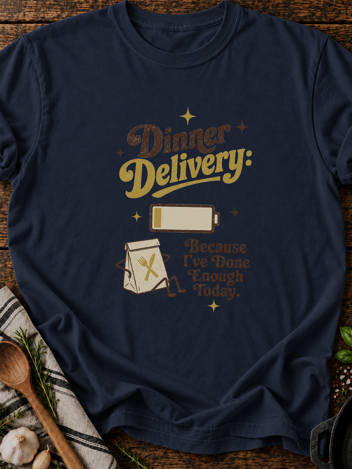 Done Enough Today T-Shirt - Navy