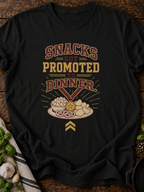 Snacks Promoted T-Shirt - Black