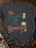 Doorbell Dinner Bell T-Shirt - Dark Heather