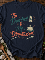 Doorbell Dinner Bell T-Shirt - Navy