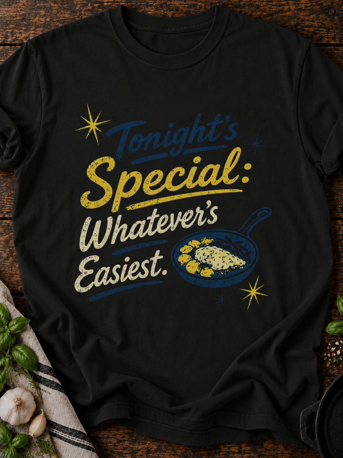 Whatevers Easiest T-Shirt - Black