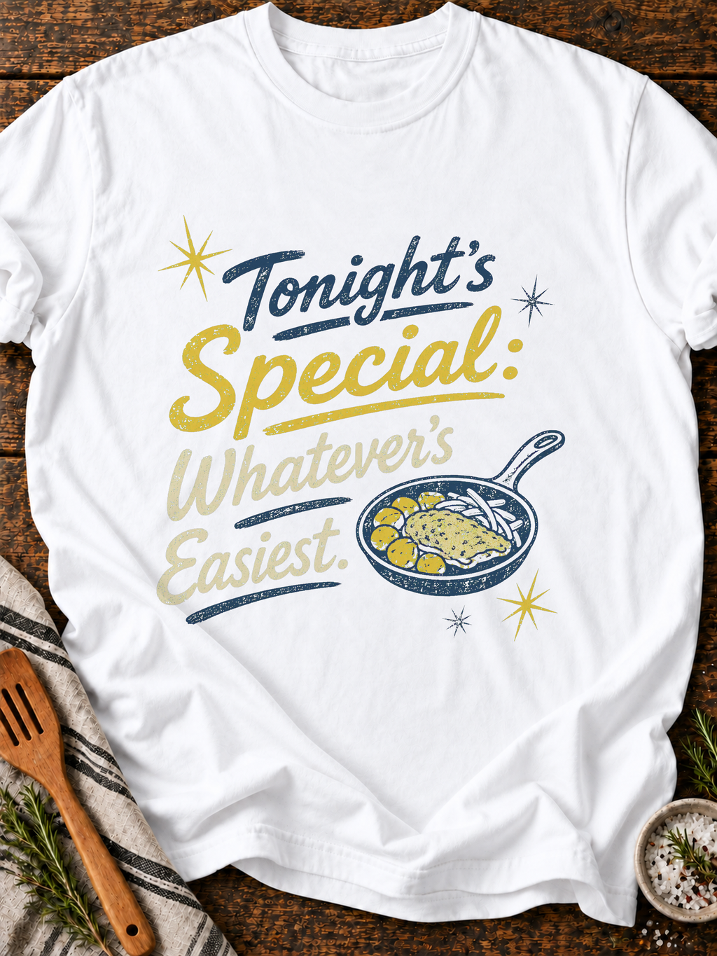 Whatevers Easiest T-Shirt - White