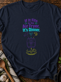 Air Fryer Dinner T-Shirt - Navy