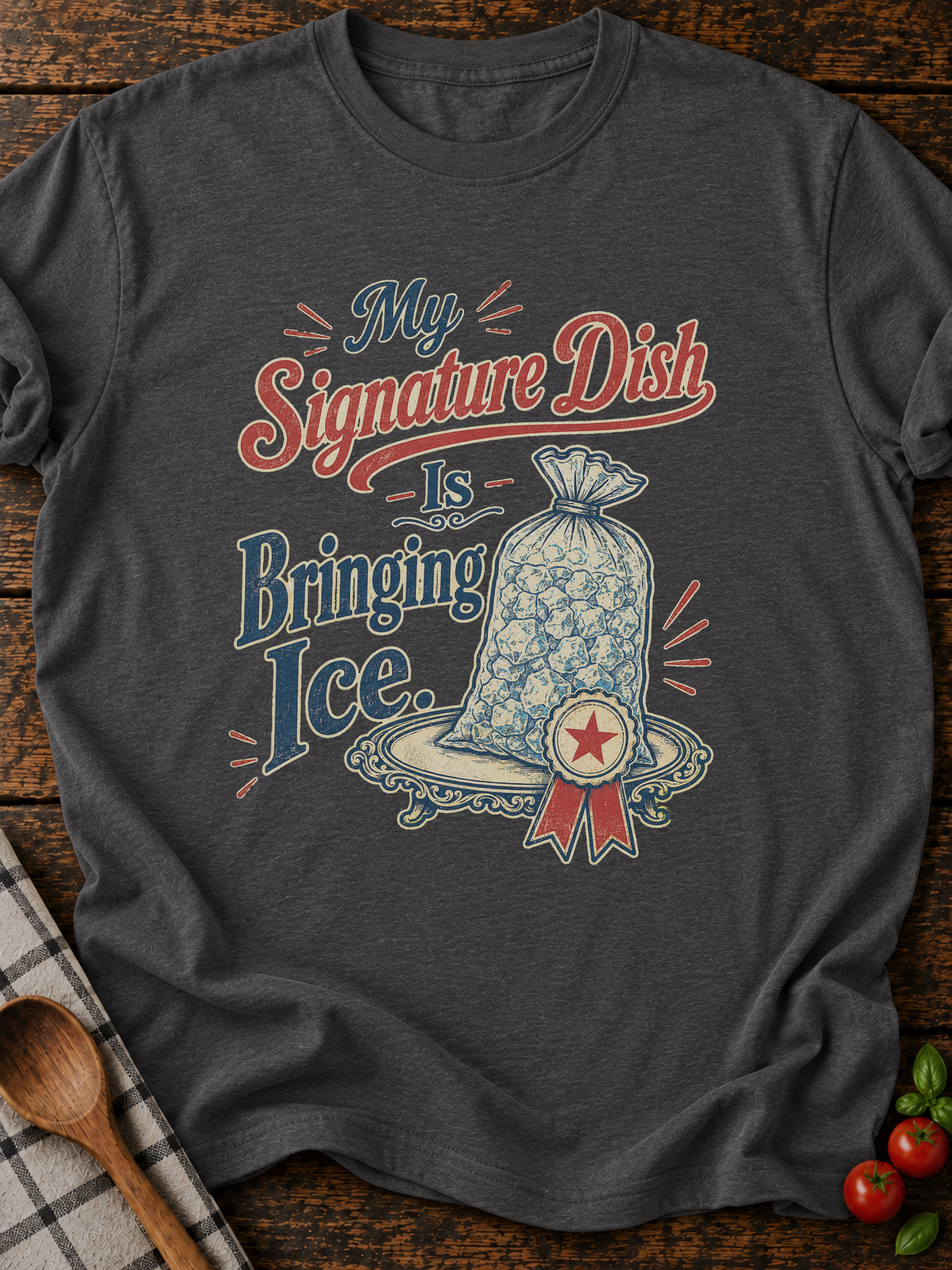 Bringing Ice T-Shirt - Dark Heather