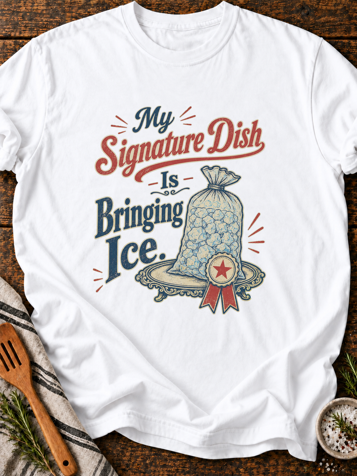 Bringing Ice T-Shirt - White