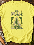 Pickle Main Character T-Shirt - Cornsilk