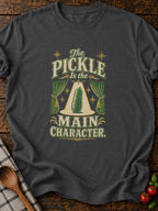 Pickle Main Character T-Shirt - Dark Heather