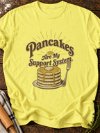 Pancake Support T-Shirt - Cornsilk